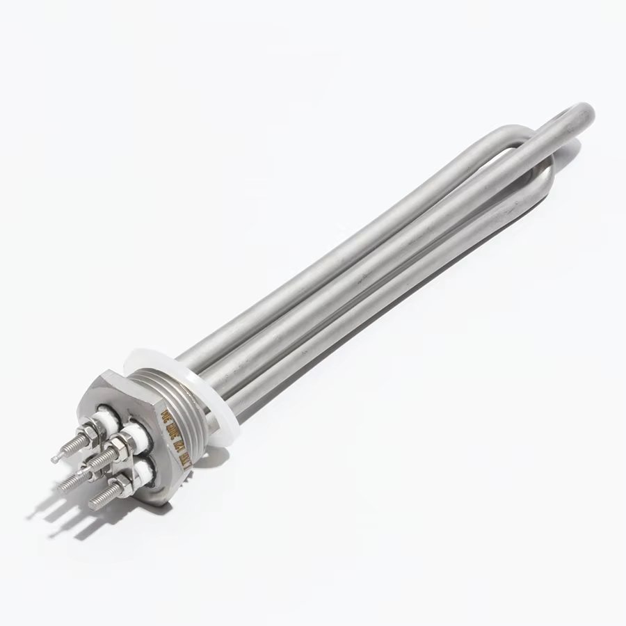 LJXH DN25 DC 12V/24V/48V 300W 600W Heating Element For Solar Water Heater 1inch Tubular Heaters All 304 Stainless Steel