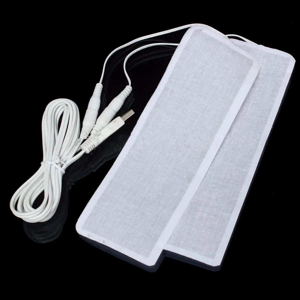 1 Pair  5V USB Electric Heating Element Film Heater Pads 6*20CM Warm Feet  Knee Warmers Heat