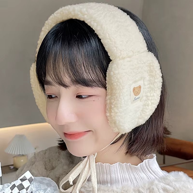 Fleece Pogle Winnie's Earflap WIth Hair Ear Cover Winter Winter Winter Products