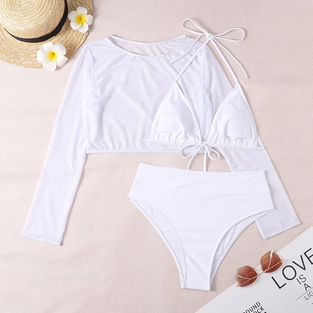 white high waist