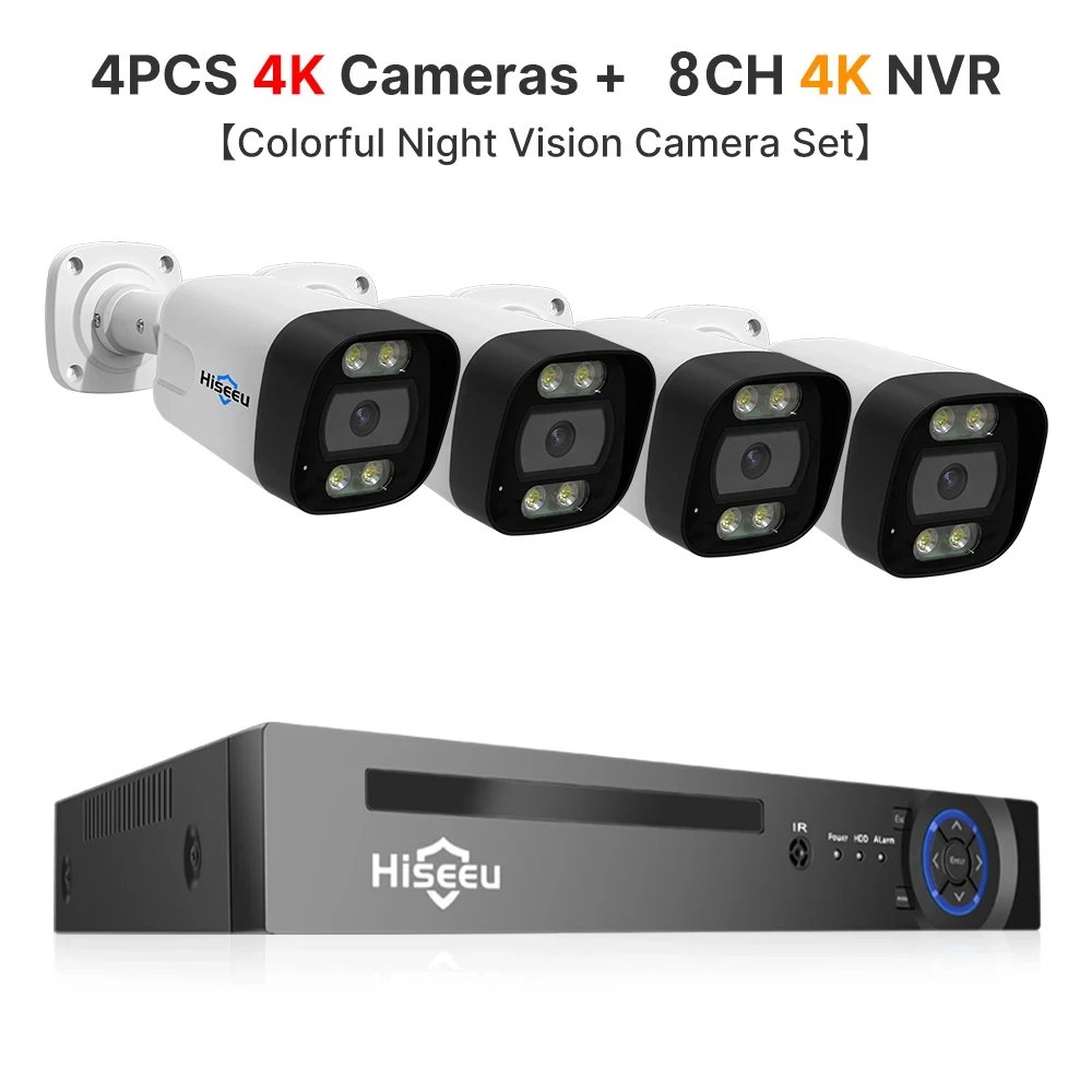 4K 4PCS New Camera