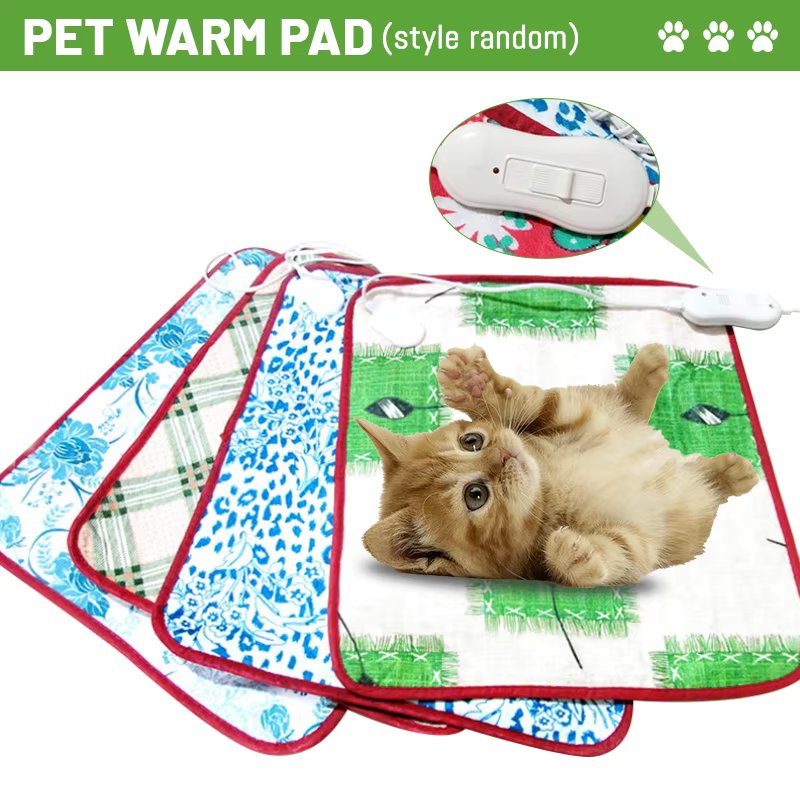 Automatic Pet Heating Pad Electric Blanket  Pet Pads Body Warmer Heated Mat Electric Heater Carpet Heating Pad Bed for Dog Cat