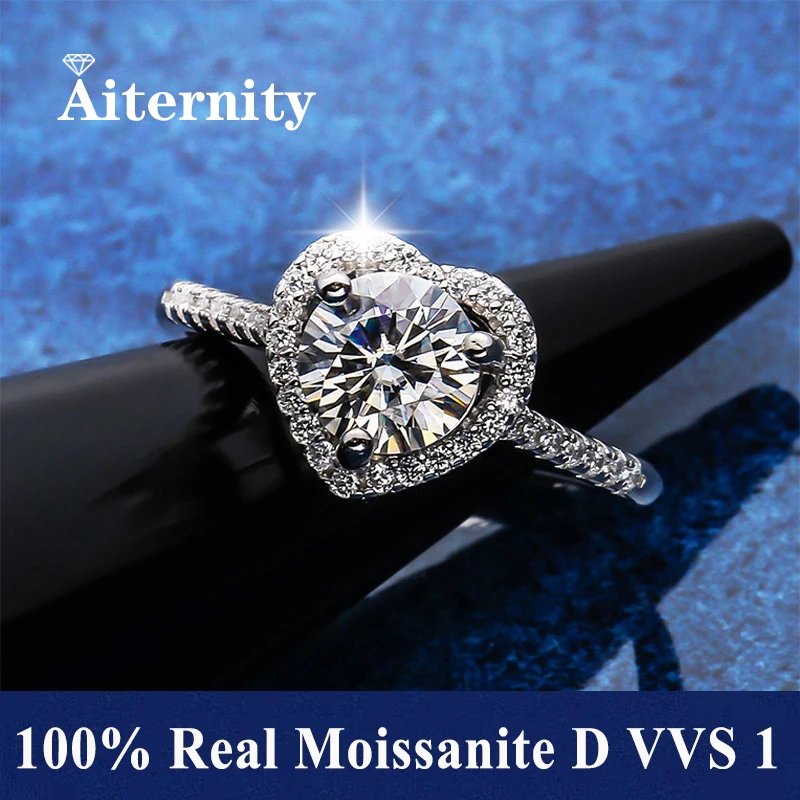 LV-White Moissanite