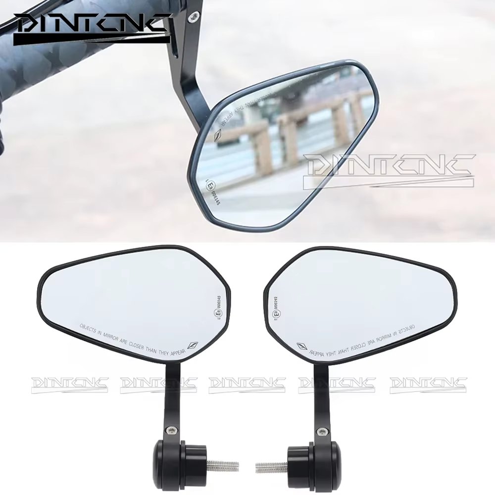 Motorcycle Accessories For KAWASAKI Z900 Z900SE Z400 Left Right Side Handlebar End Rotation Z 900 SE 400 2017-2024 E9 Mirror