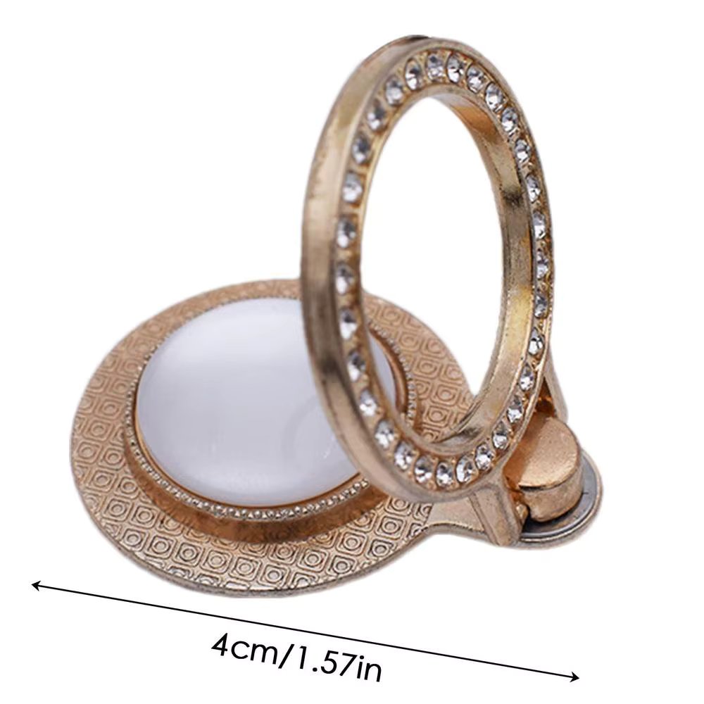 Luxury Diamond Phone Holder Rhinestone Mobile Phone Stand Universal Fashion Finger Ring Holder For IPhone ForSamsung
