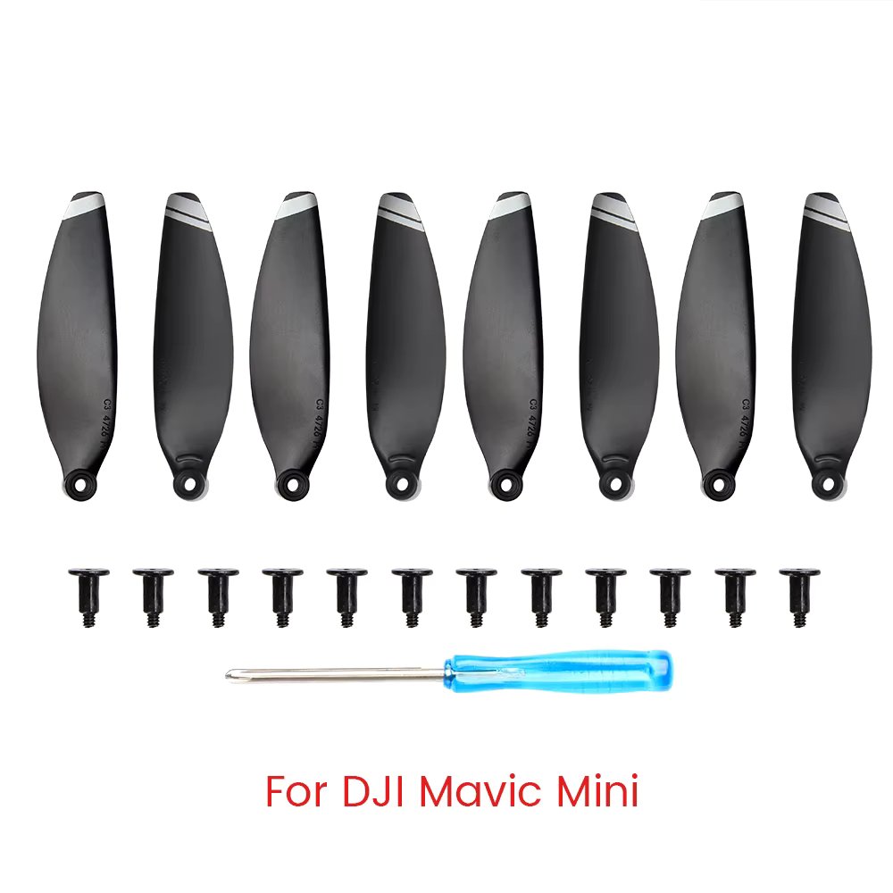 8PCS Propellers for DJI Mavic Mini Accessories Replacement Spare Propellers Blades Accessory Quick-Release Low Noise Props