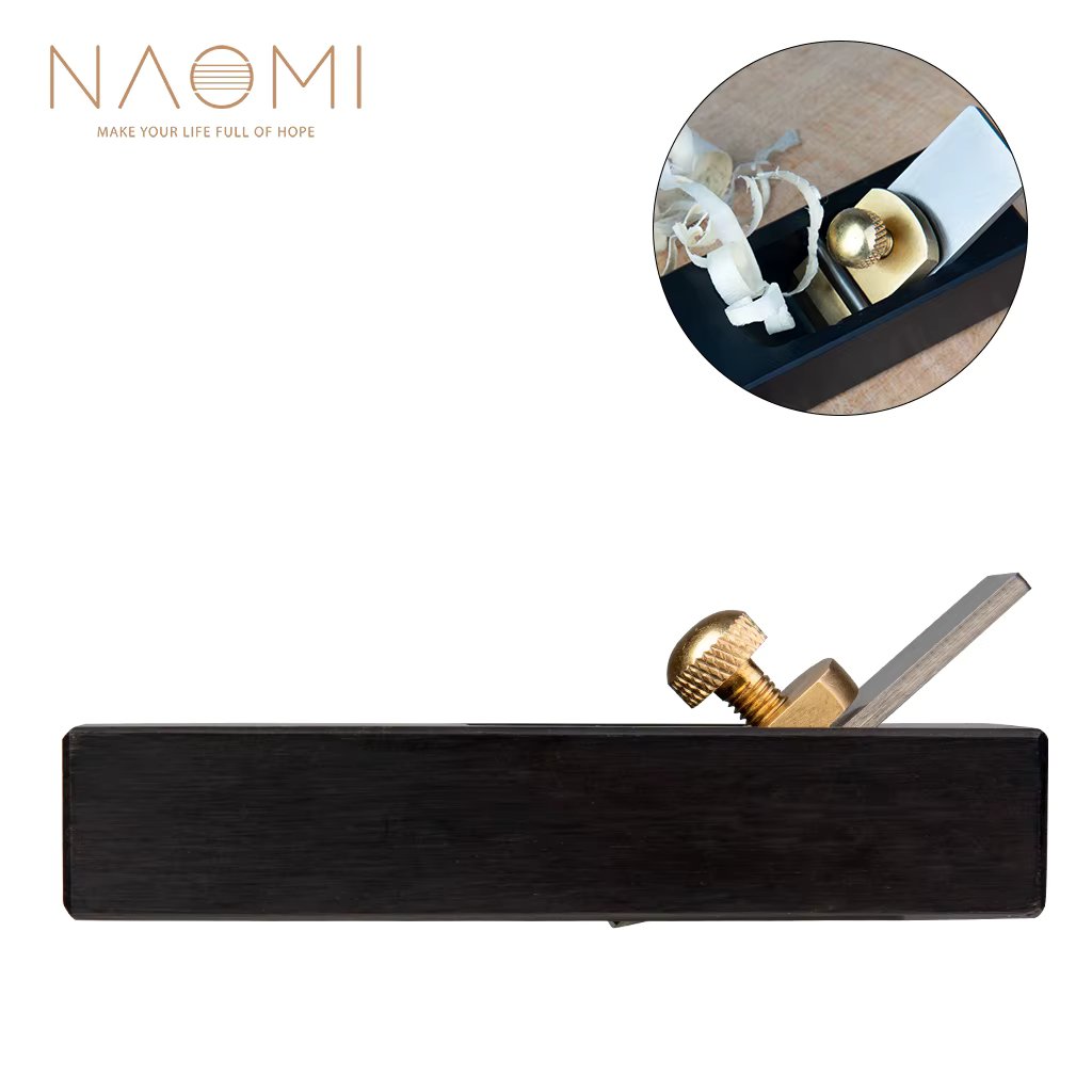 NAOMI DIY Plane Tools Woodworking Handle Wood Planer Japanese Ebony Mini Plane Bench