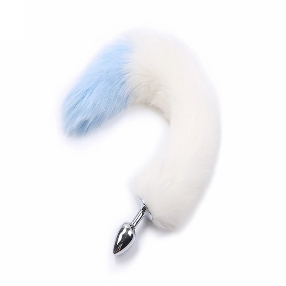 BESTCO 18+ Anal Plug Fox Tail Plush Butt Dilator Erotic Cosplay Accessories Fetish Roleplay Anus Bdsm Adult Sex Toys For Women G