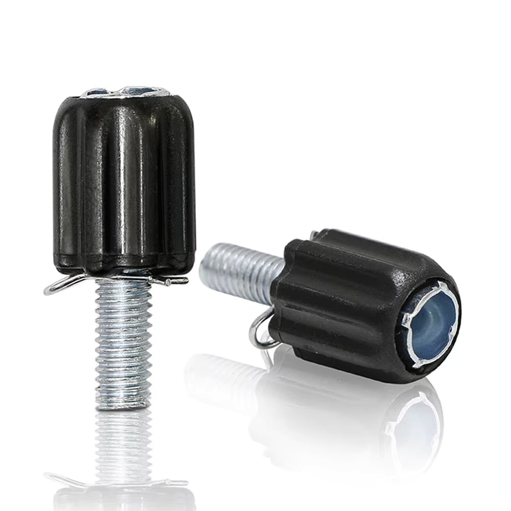 2pcs Bicycle Gear Cable Adjuster M5 Threaded Downtube Derailleur Bolt Bike Replacement Parts Accessories