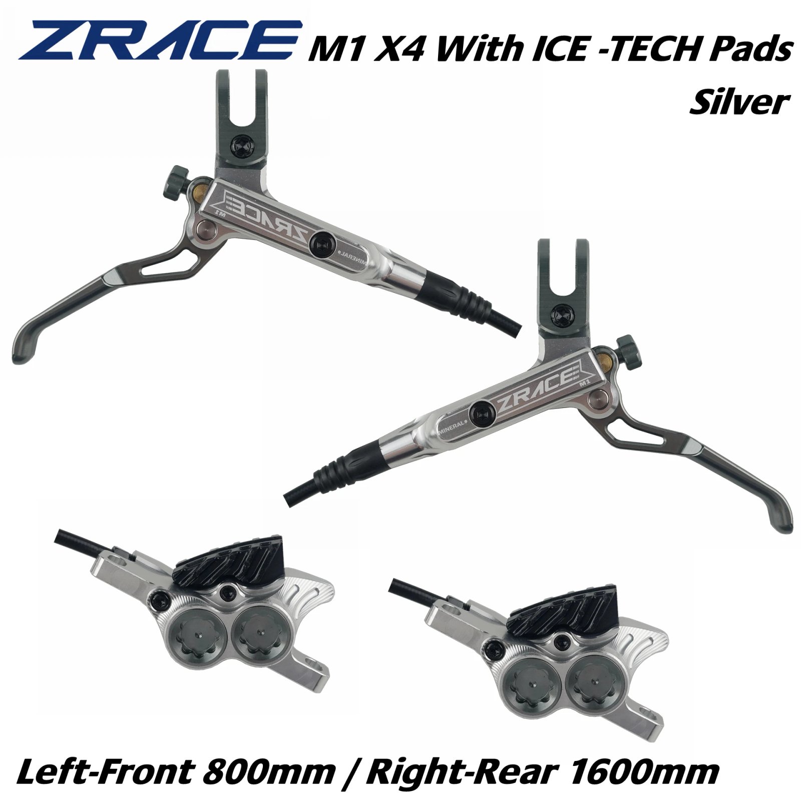 X4 ICE Pads Silver