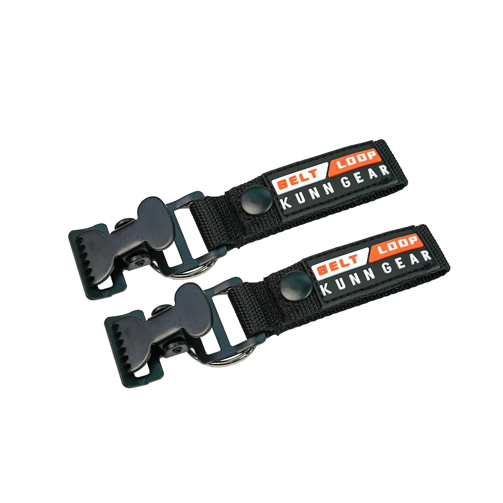 KUNN Glove Clips for Work,Safety Duty Belt Glove Holder Strap for Construction Firefighter,1-Pack/2-Pack