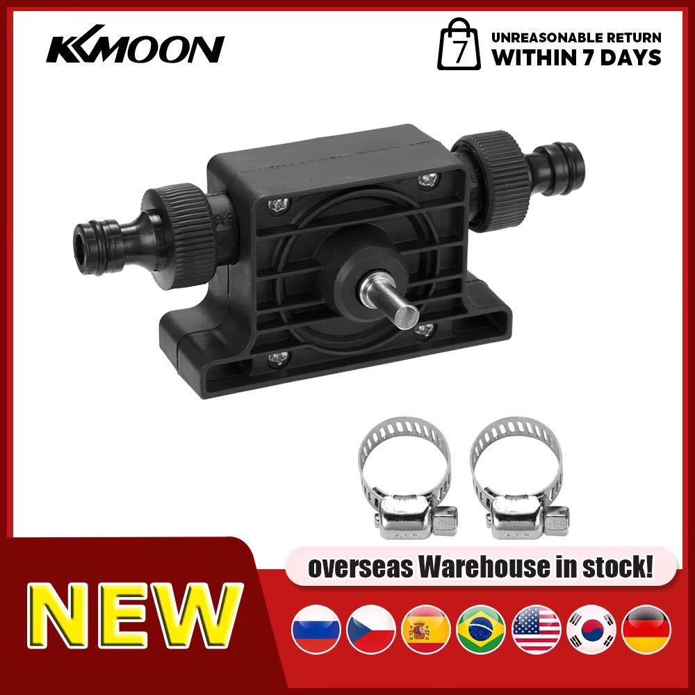 Heavy Duty Self-Priming Hand Electric Drill Water Pump Micro Submersibles Motor Ultra Home Garden Centrifugal Pump New