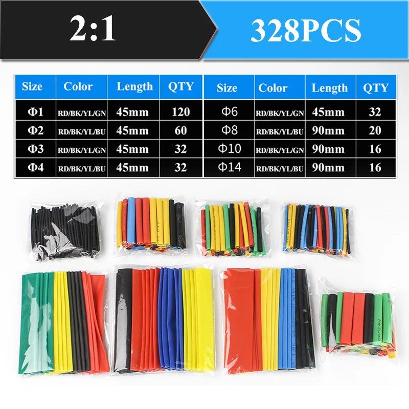 328pcs color no box