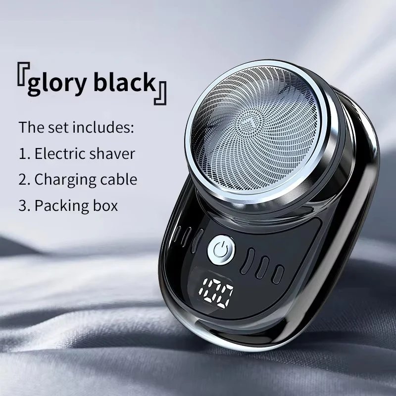 Electric Shaver Portable Wet And Dry Use Razor Man Travel Attire Rechargeable Shaver Type-C Charging Shaving Tool Machine