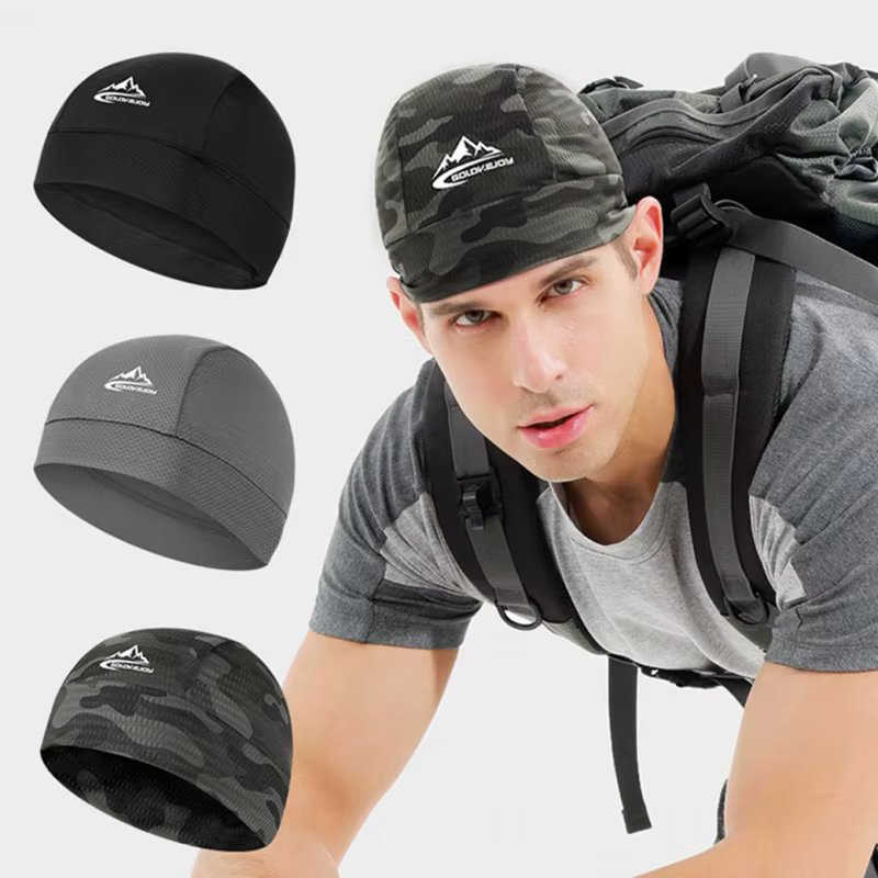 Summer Bini Hats Z187 Cool Thool Bike Climbing Sweat Absorption Mesh Vungated Hats Bundana