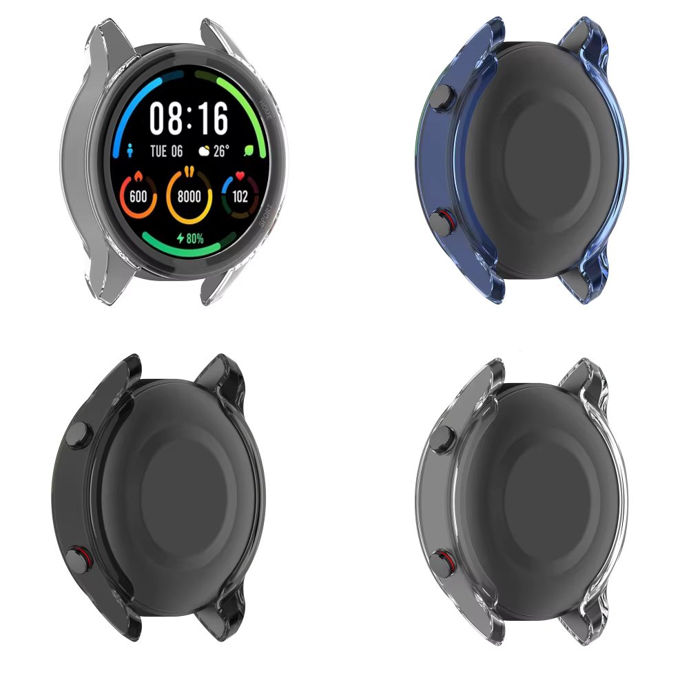 Protective Case Cover for Xiaomi Mi watch color sport Wrist Smart Watch TPU Soft Frame Shell Bumper Anti-scratch Accessories
