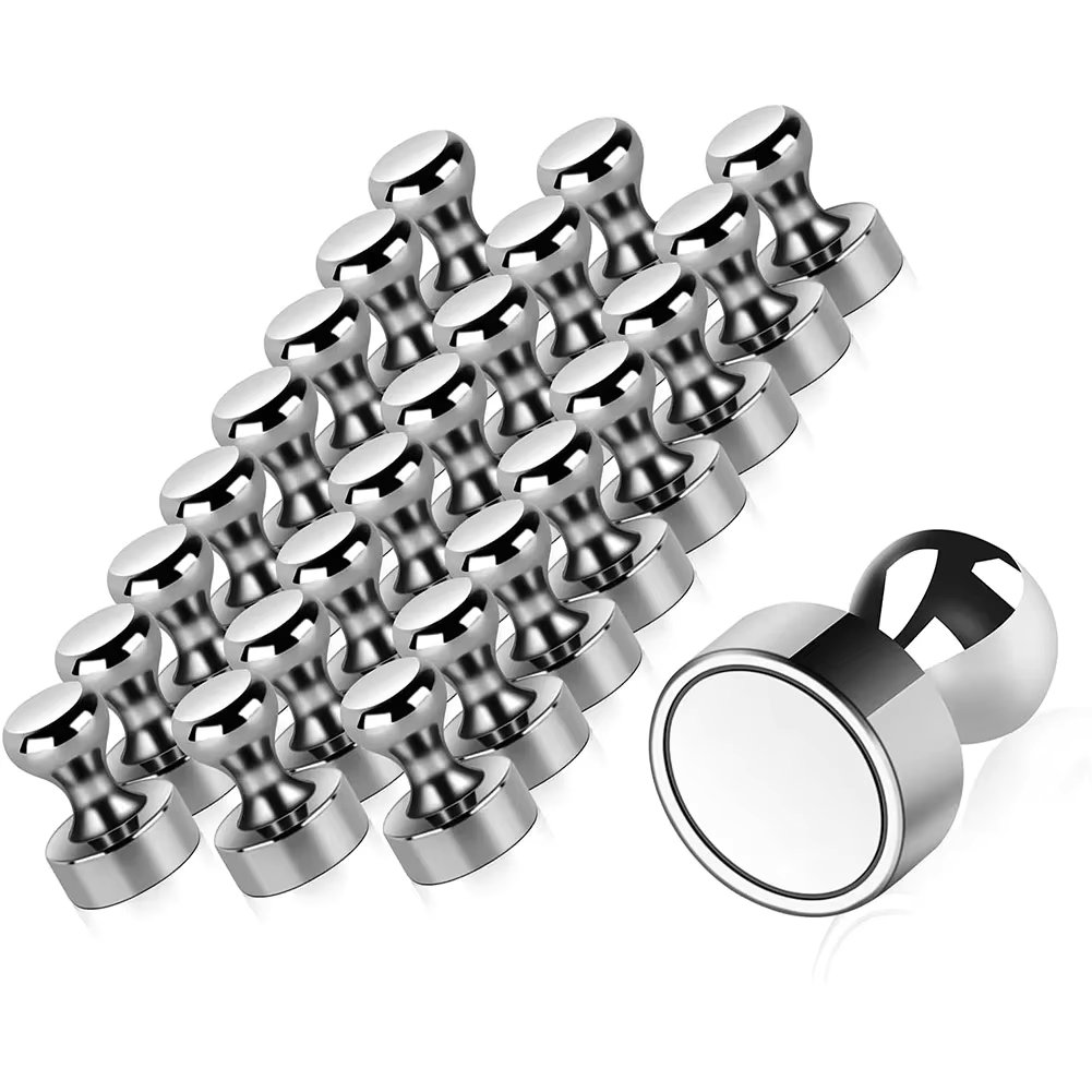 10/20pcs Magnetic Pins Neodymium Magnetic Thumbtacks for Whiteboard Cone Super Strong Fridge Pushpin Magnets Home Storage Tools