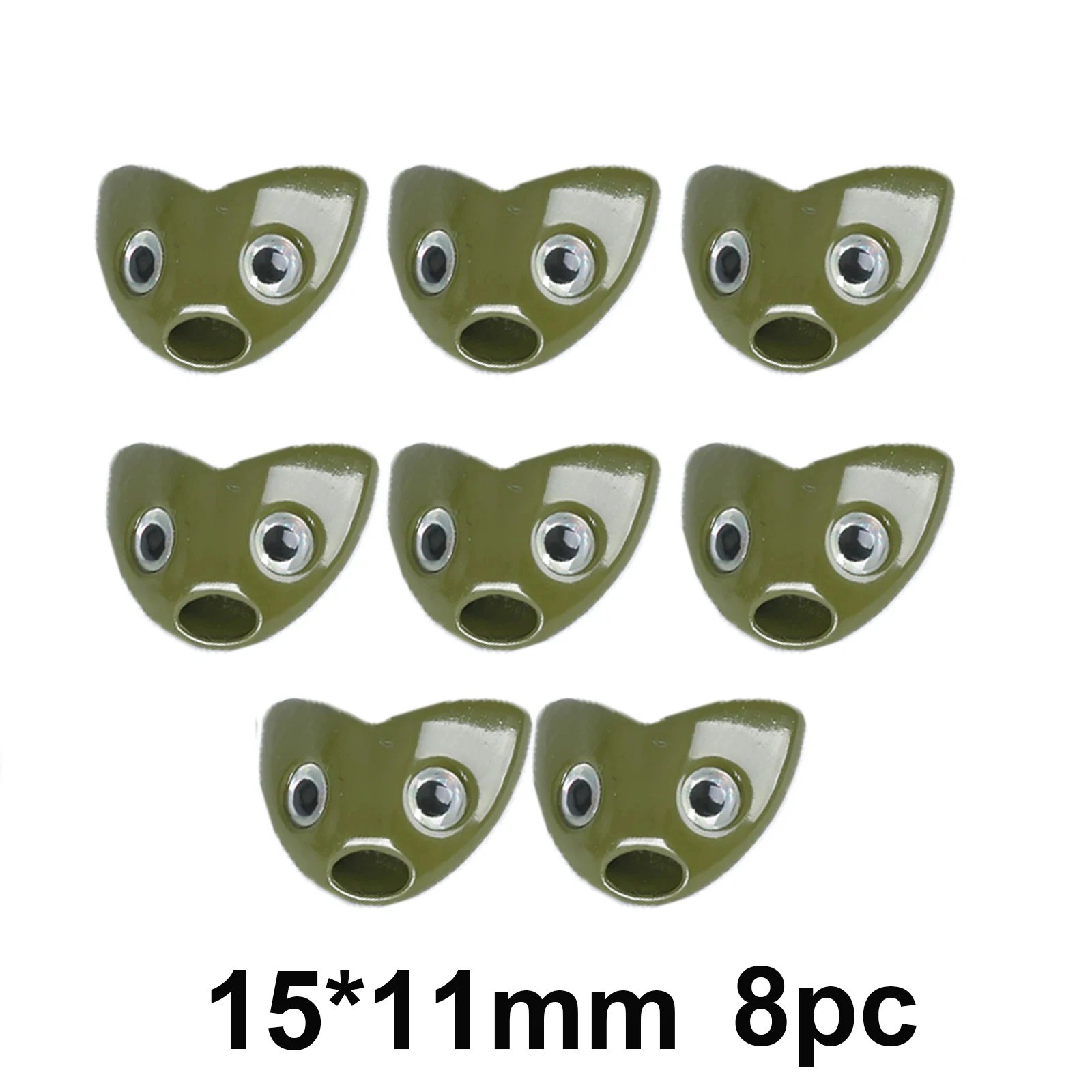 15mm 11mm green