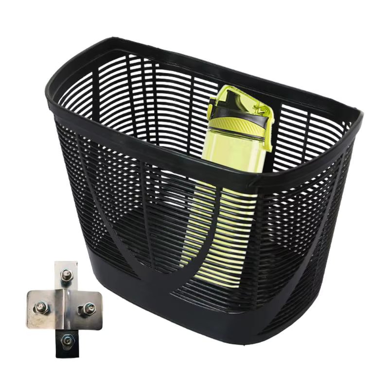 Cycling Front Basket Small Pet Cat Dog Carrier Easy To Install Large Capacity Stylish Ebike Small Pet Cat Dog Basket For