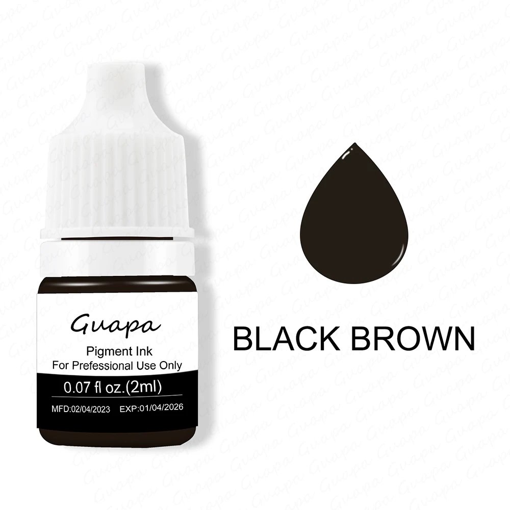 2ml/Bottle Permanent Makeup Machine Use Liquid Microblading Pigment Paint Tattoo Ink Tattoo Supply For Eyebrows Eyeliner Lip