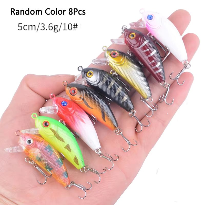 H-8Pcs-5cm-3.6g
