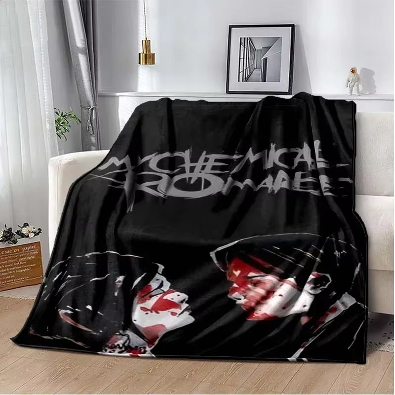 My Chemical Romance Band Blanket, Lightweight Warm Insulation Sofa Bed Office Car Knee Pads Blankets,Decke,couverture,stragulum