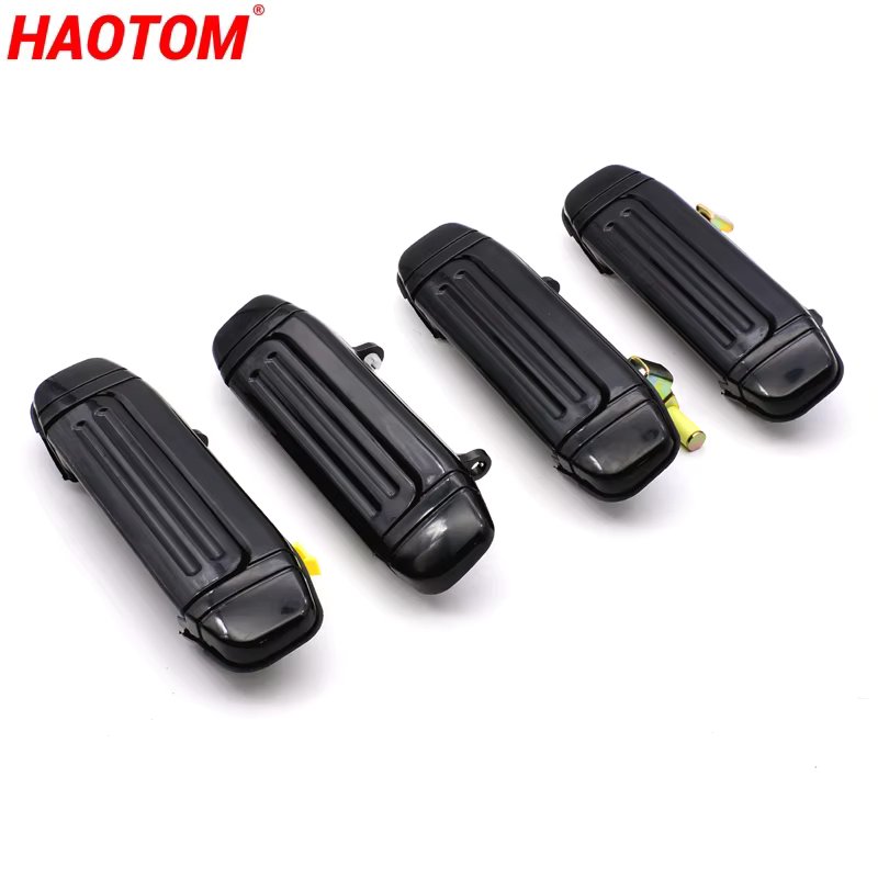 Car Black Outer Exterior Door Catch Handles For Mitsubishi Montero Pajero V31 V32 V33 V46 V47 1992-2000 CA510032