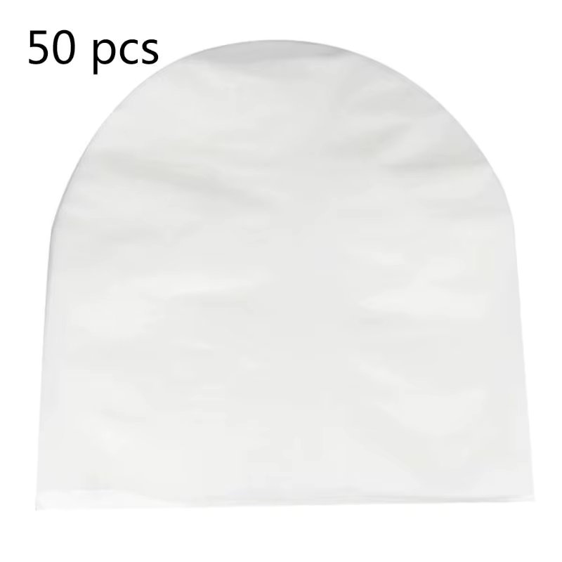 50Pcs 12" Clear Vinyl Record Protecter for LP 50Pcs 12" ClearBags Anti-static Record Sleeves Rounded Corner for LP Inner Sleeves