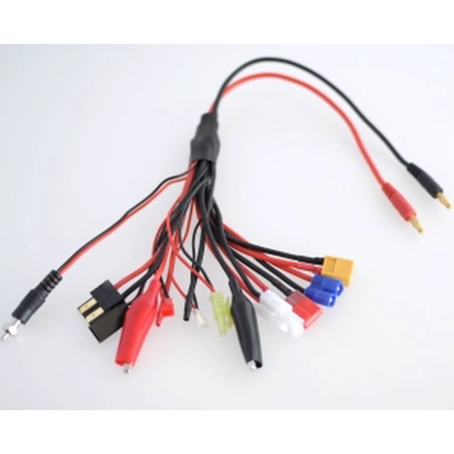 12 in 1 RC multiple Cable for charging Lipo batteries, Multi conectore, for all types LIPO BATTERY.