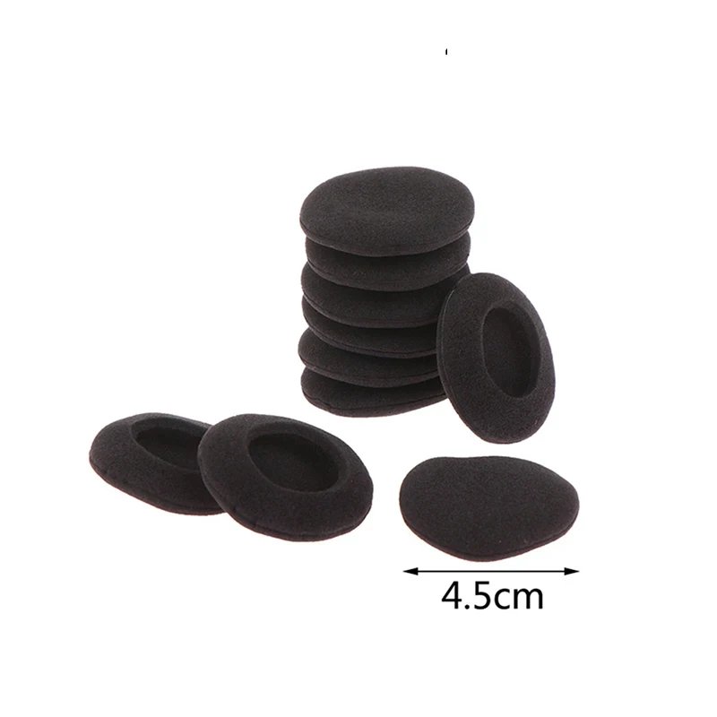 Thickened Foam Ear Pads for Headphones Sponge Replacement Ear Cushions Covers Earphones Case Protective 35mm 40mm 50mm 55mm 60mm