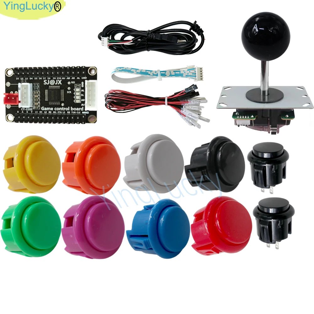 Arcade Joystick Copy Sanwa Neo Geo Arcade Game Diy Kit Raspberry Pi XBOX360 Android PS3 In 1 Usb Controller Zero Delay Board