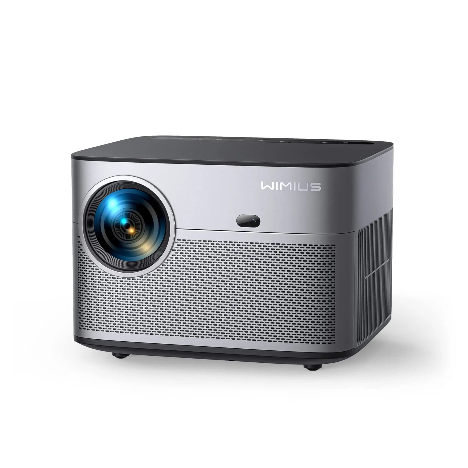 Wimius Projector Native 1080P Full HD 500 ANSI 25000L 4K Supported WIFI 6 Bluetooth Projector Autofocus Keystone Correction