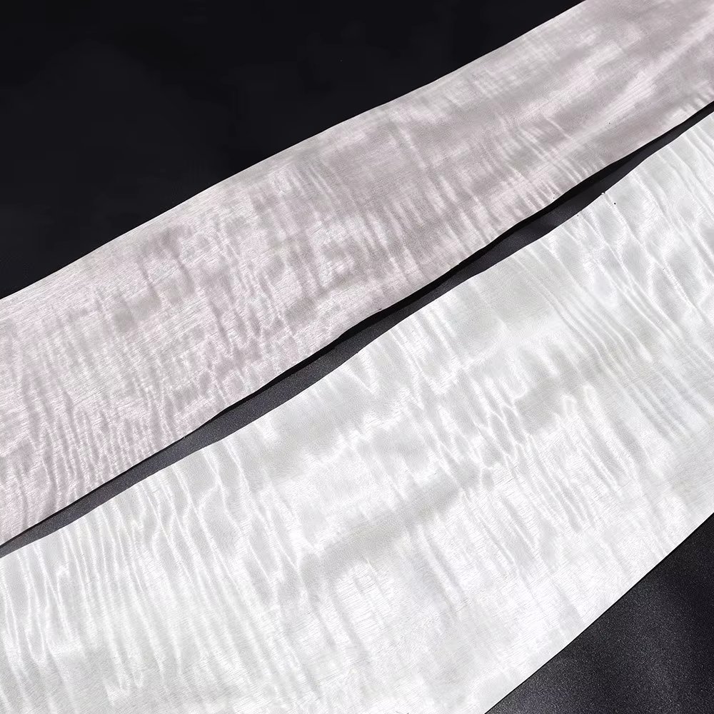 Wooden Veneer Plate Natural Maple Ash White Gold Shadow Wood Furniture Slide Decoration Veneer Thickness: 0.2mm