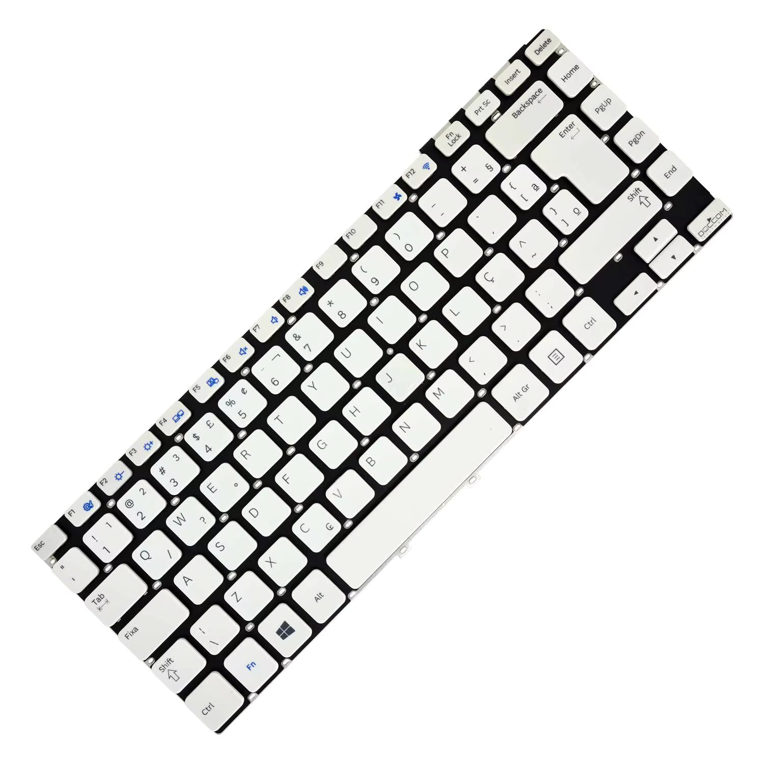 Teclado Compatível Notebook Samsung Np270e4e-kd6br Np270e4e-kd7br Np270e4e-kd4br Np270e4e-kd5br