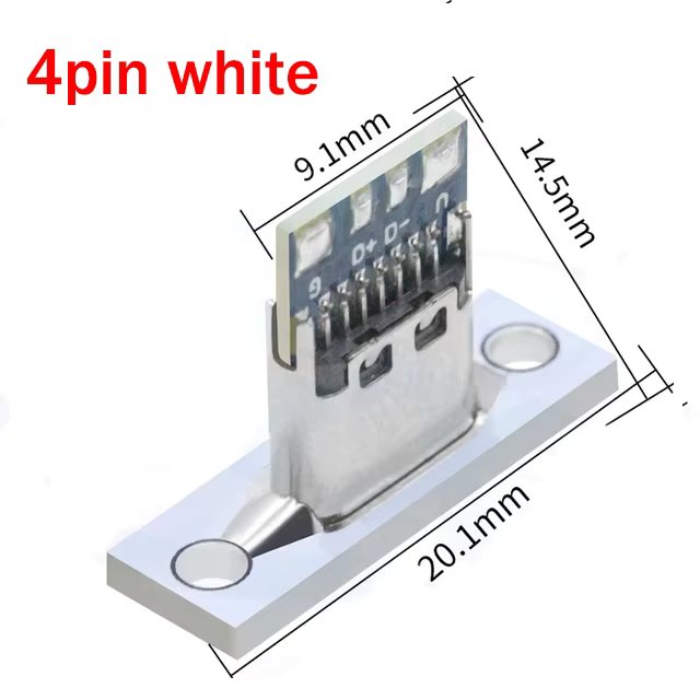 4PIN white