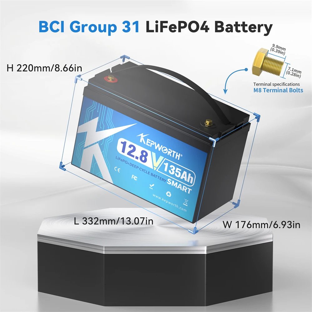 12V 135AH Bluetooth