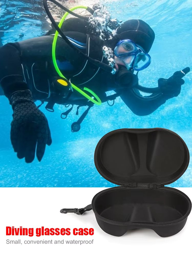 EVA Diving Mask Case Portable Swimming Scuba Glasses Storage Box Protective Container Case Scuba Mask Case