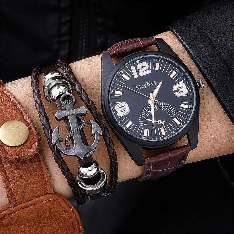 Mens Fashion Quartz Men Watches Top Brand Luxury Male Clock Chronograph Sport Mens Wrist Watch Hodinky Relogio Masculino