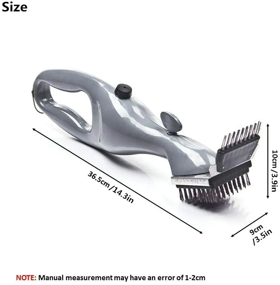 BBQ Grill Outdoor Steam Cleaning Brushes Barbecue Cleaner Suitable For Charcoal Scraper Gas Accessories Cooking Kitchen Tool