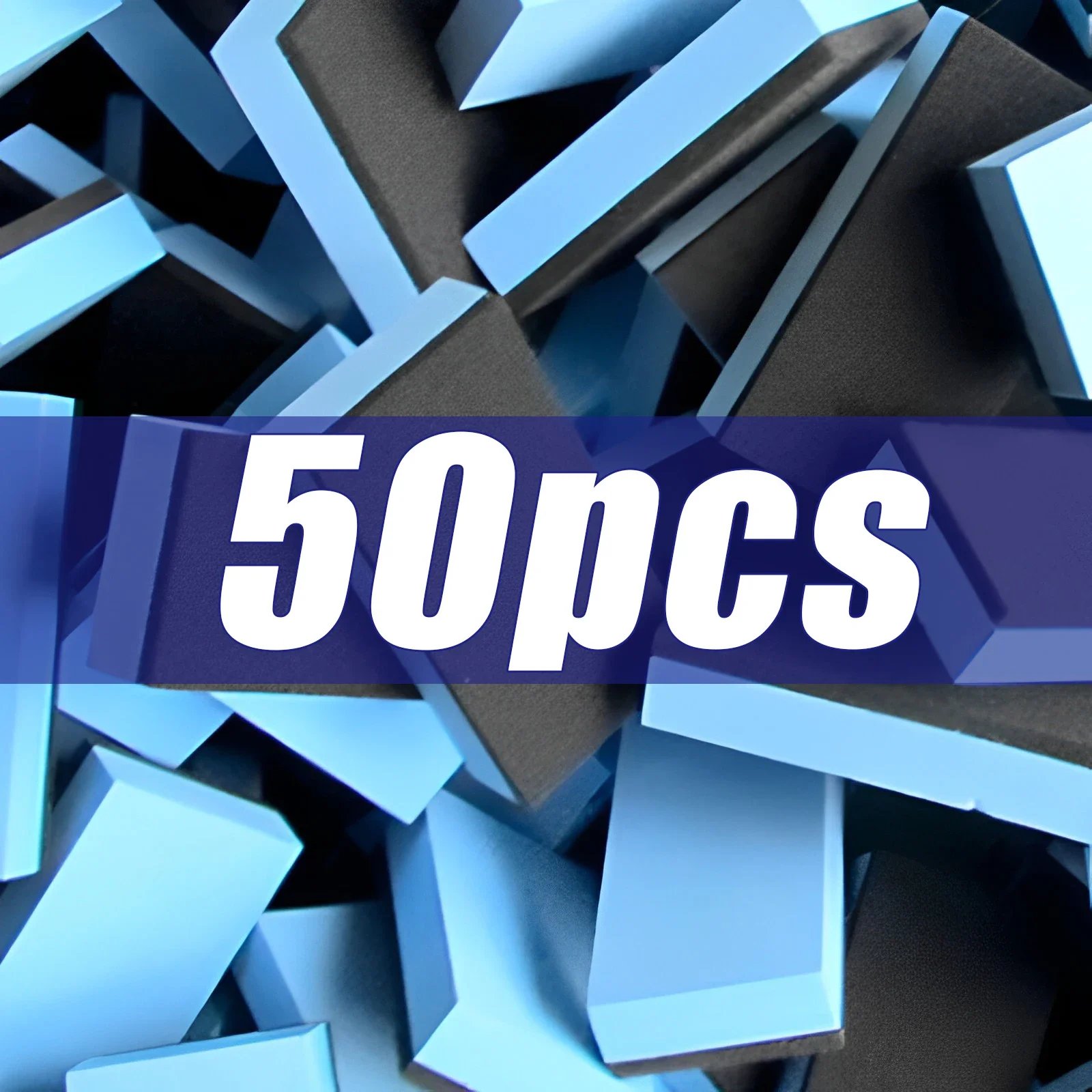 Blue 50pcs