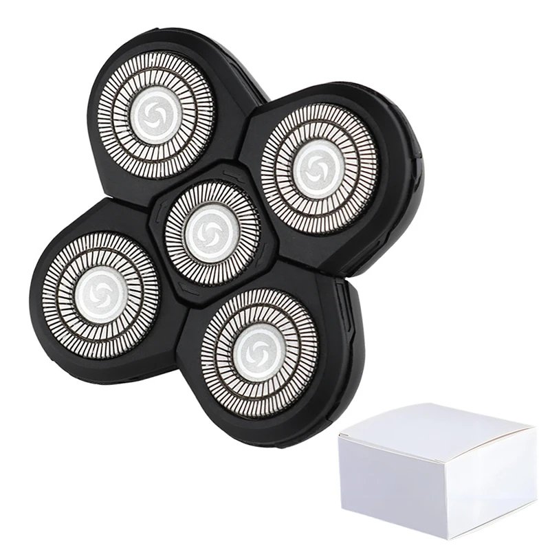 5 Blades Head Black
