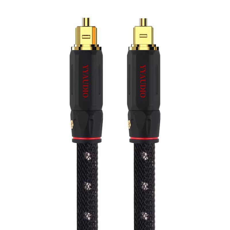 5.1 Digital Optical Audio Cable Toslink Cable 24K Gold-Plated Connector for HIFI Video DVD TV Hi-end Fiber Optic Audio Cable