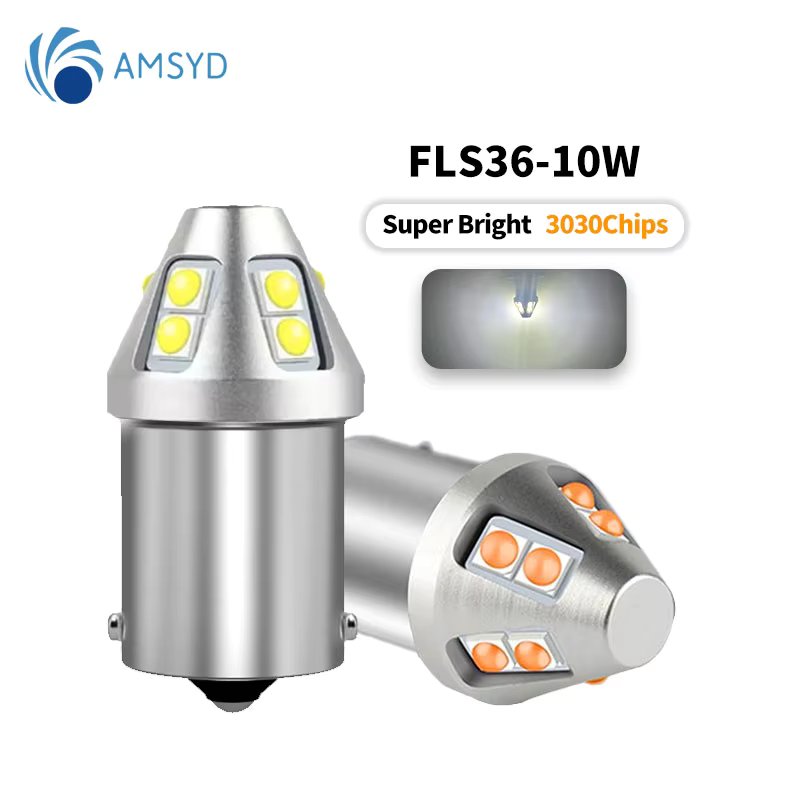 2PCS Super Bright 1156 P21W LED BA15S 1157 P21/5W BAY15D LED 3030 10SMD  Chips Car Lights Reserve Signal Light Auto Lamp 12V