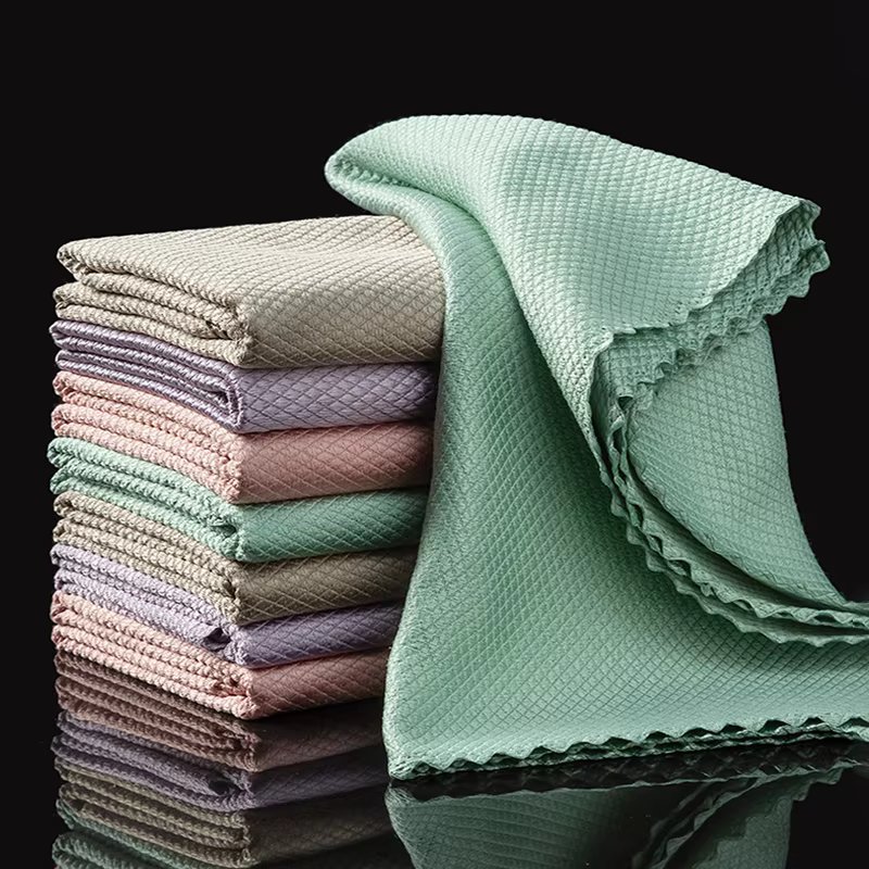 10Pcs 25x25cm towel