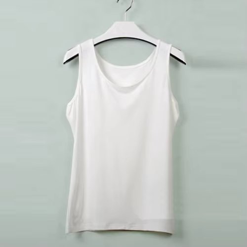 Newest Summer Women Big Yards Colorful Bottoming Shirt Sleeveless U-Shape Vest Loose Plus Size 6XL Solid Casual Womens Tank Tops