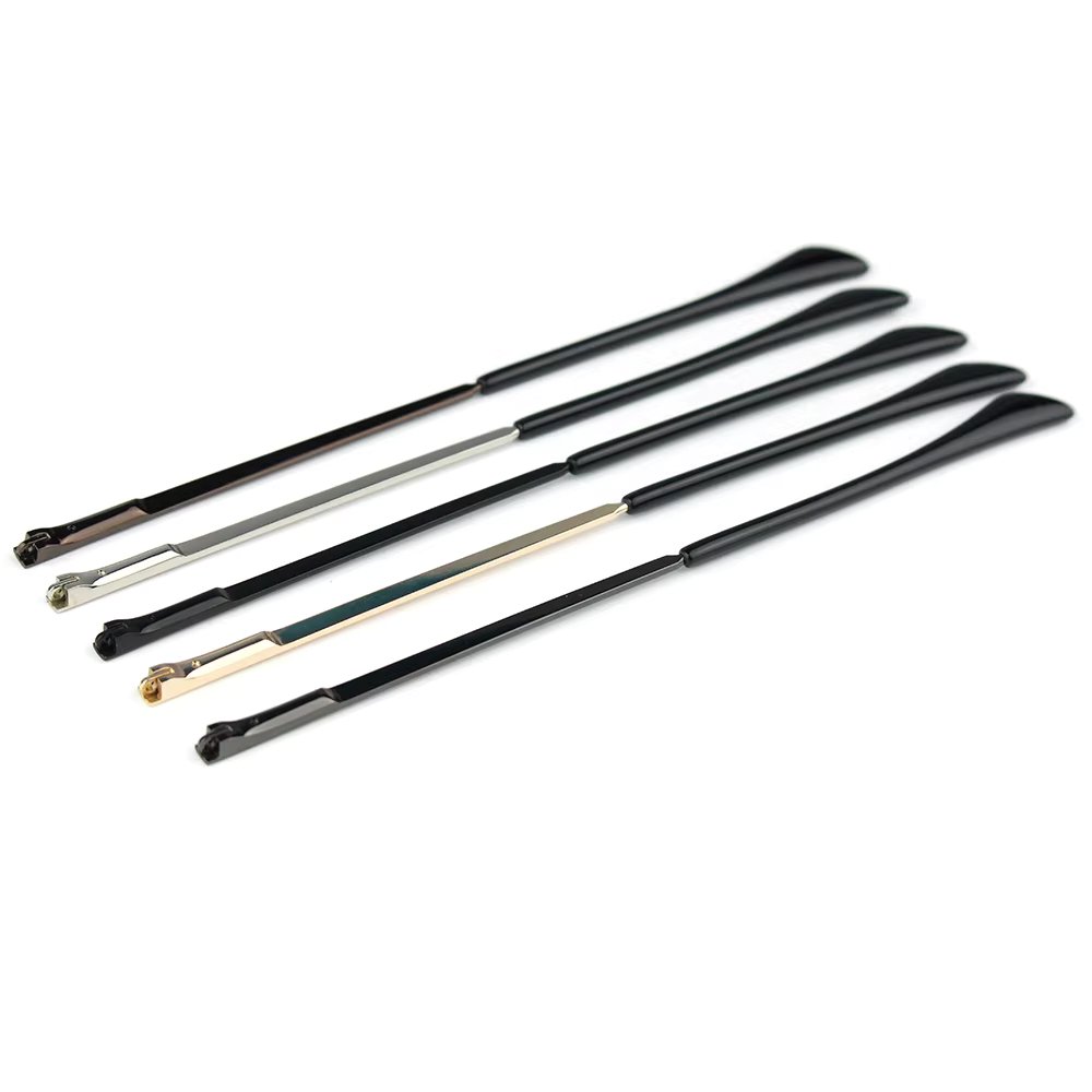 10pairs 3.5mm Width Spring Metal Glasses Eyeglasses Temple Leg With Tip Optical Frame Repairing Parts No.3034