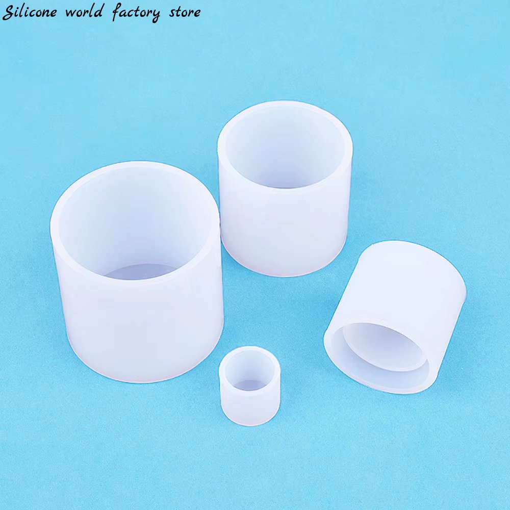 Silicone World Cylinder hexagon Silicone Mold DIY Epoxy Resin mold Candle Mould Aromatherapy Candle Wax Molds Clay Plaster Mould