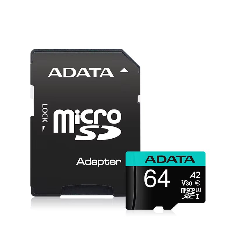 ADATA Micro SD Card 64GB Green 128GB Flash Memory Card SD 256GB U3 4K V30 A2 Microsd 512GB TF Cards for PC Phone and Other