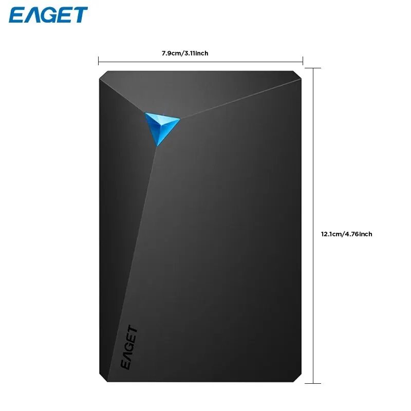 EAGET G20 Portable HDD 5400 RPM USB 3.0 Hard Disk Drive 250gb 500gb 1T 2T External Mechanical Hard Drive for Laptop Desktop