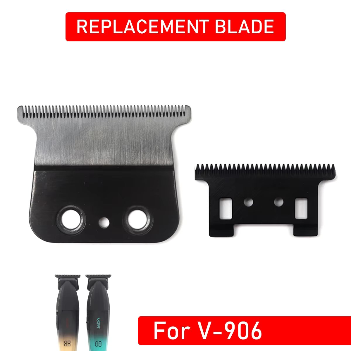 Original Replaceable Cutter Head for VGR V-906 Professional Hair Clipper 0mm Blade Hair Cutting Machine